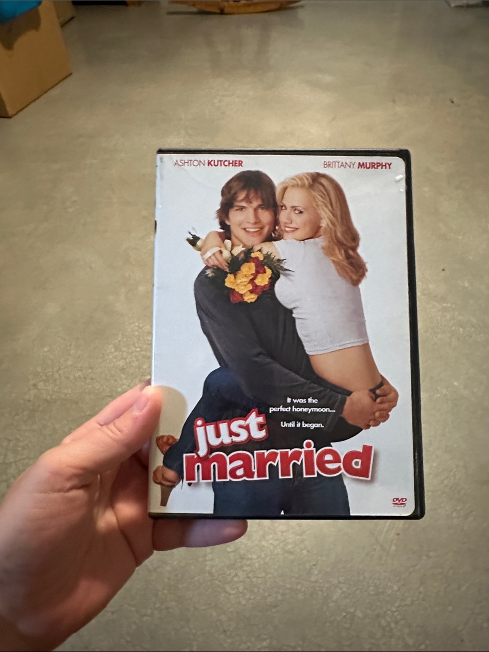 Just Married DVD Movie - White & Red Cover